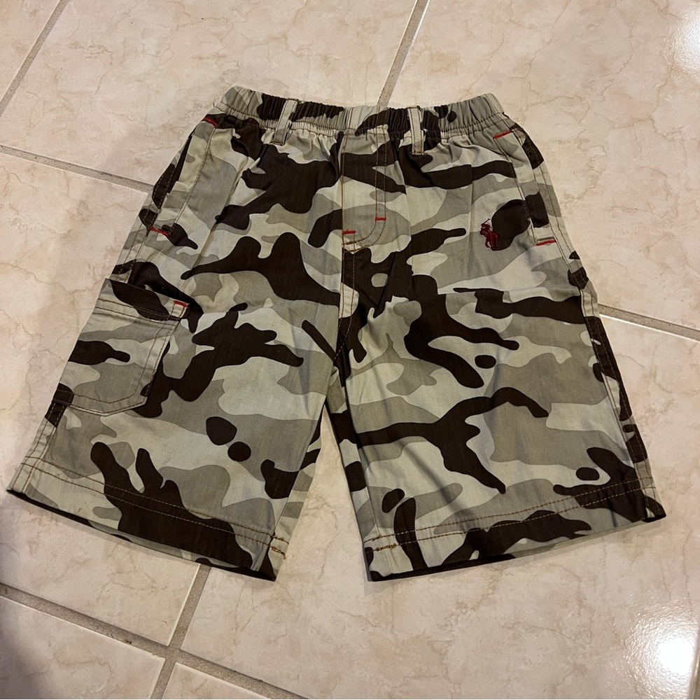 Vintage Polo Sports Ralph Lauren Camo Pants Kids